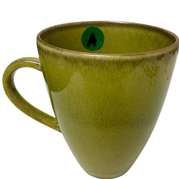 Jars France Mug Avocado Green Tourron Tilleul French Country Coffee Cup Ref# A - Picture 9 of 9